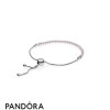 Pandora Jewellery Bracelets Classic Pink Sparkling Strand Bracelet Pink Cz