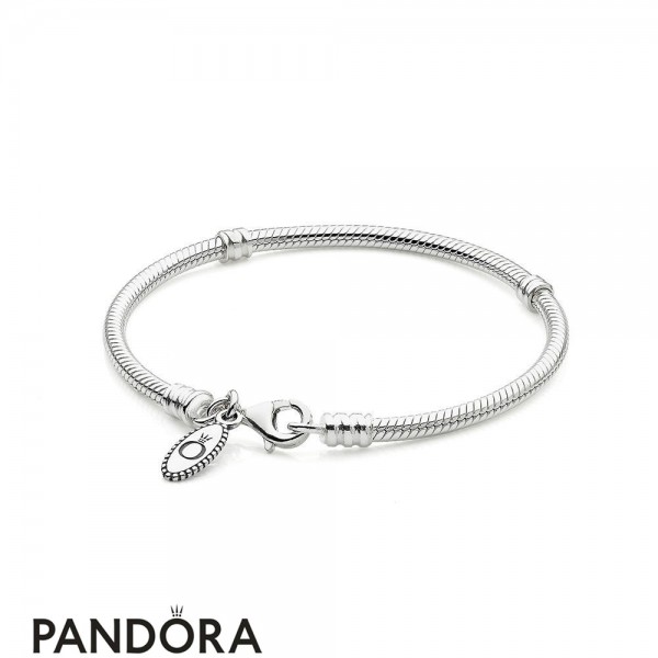 Pandora Jewellery Bracelets Classic Silver Charm Bracelet With Lobster Clasp