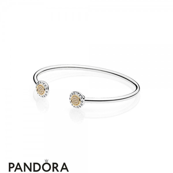 Pandora Jewellery Bracelets Open BanglePandora Jewellery Signature Bangle Bracelet