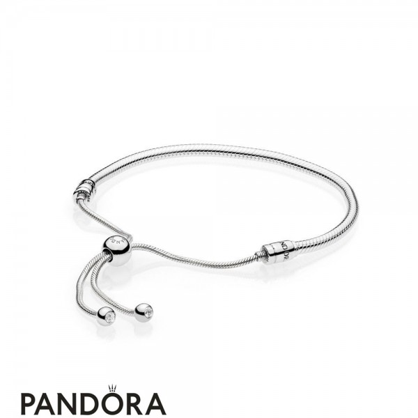 Women's Pandora Jewellery Moments Silver Sliding Bracelet