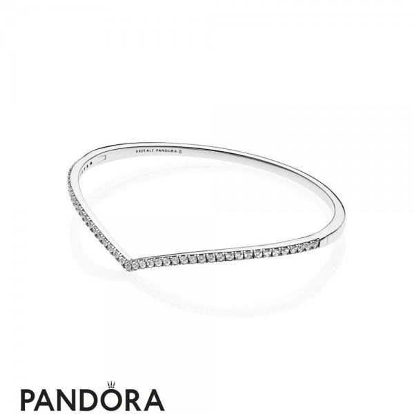 Women's Pandora Jewellery Shimmering Wish Bangle
