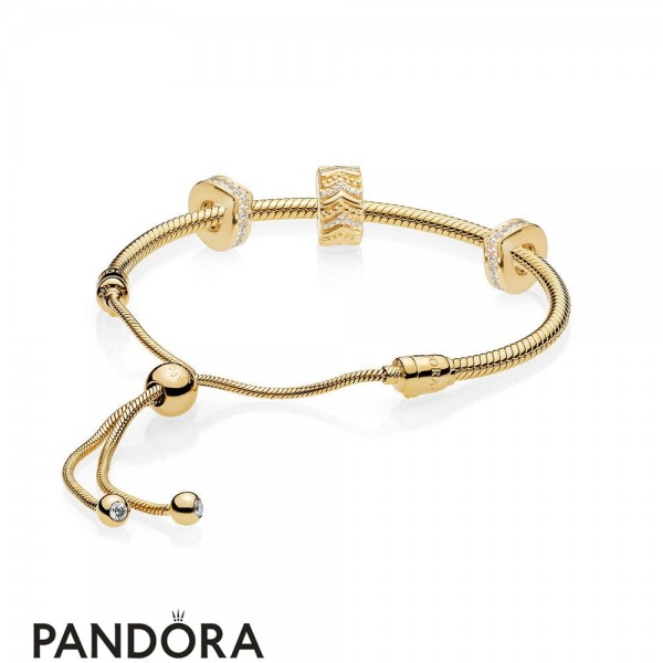 Pandora Jewellery Shine Shimmering Bracelet Set