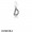 Pandora Jewellery Alphabet Symbols Charms Letter D Pendant Charm Clear Cz