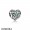 Pandora Jewellery Birthday Charms May Signature Heart Charm Royal Green Crystal