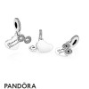 Women's Pandora Jewellery Charm Pendentif Amitie eternelle