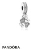 Women's Pandora Jewellery Charm Pendentif Meilleures Amies Pour La Vie