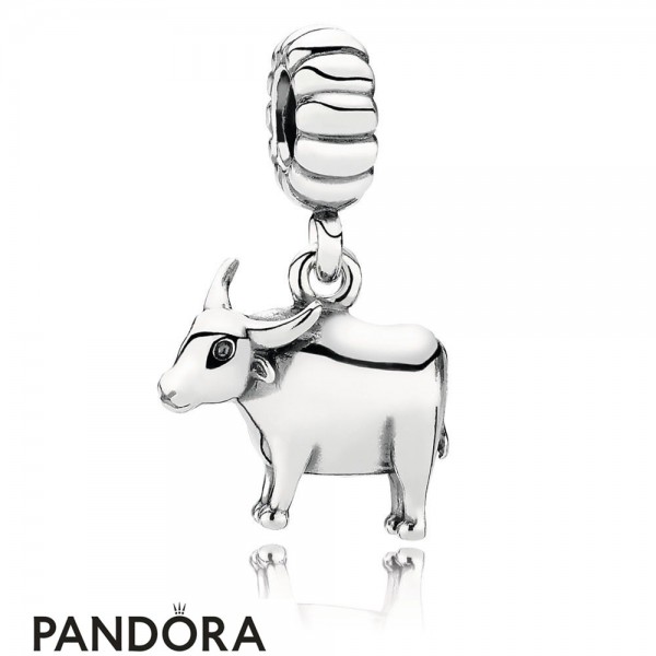 Women's Pandora Jewellery Chinese Zodiac Ox Pendant Charm