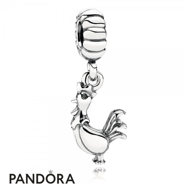 Women's Pandora Jewellery Chinese Zodiac Rooster Pendant Charm