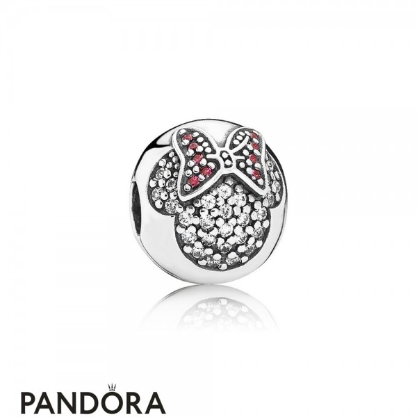 Pandora Jewellery Clips Charms Disney Minnie Pave Clip