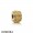 Pandora Jewellery Clips Charms Golden Flower Clip 14K Gold