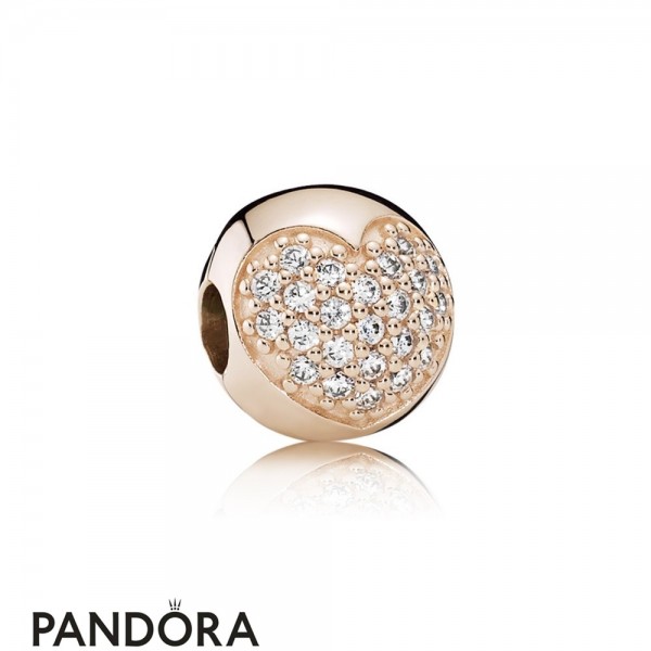 Pandora Jewellery Clips Charms Love Of My Life Clip Pandora Jewellery Rose Cz
