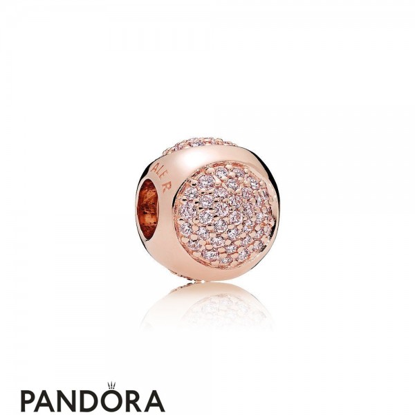 Pandora Jewellery Contemporary Charms Dazzling Droplet Charm Pandora Jewellery Rose Pink Cz