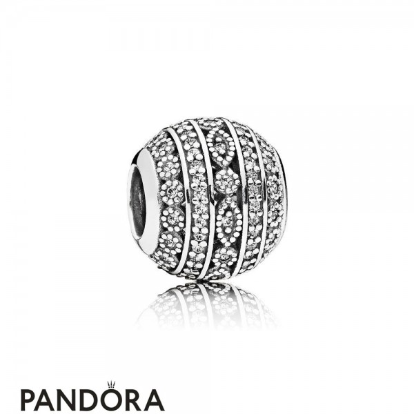 Pandora Jewellery Contemporary Charms Glittering Shapes Charm Clear Cz