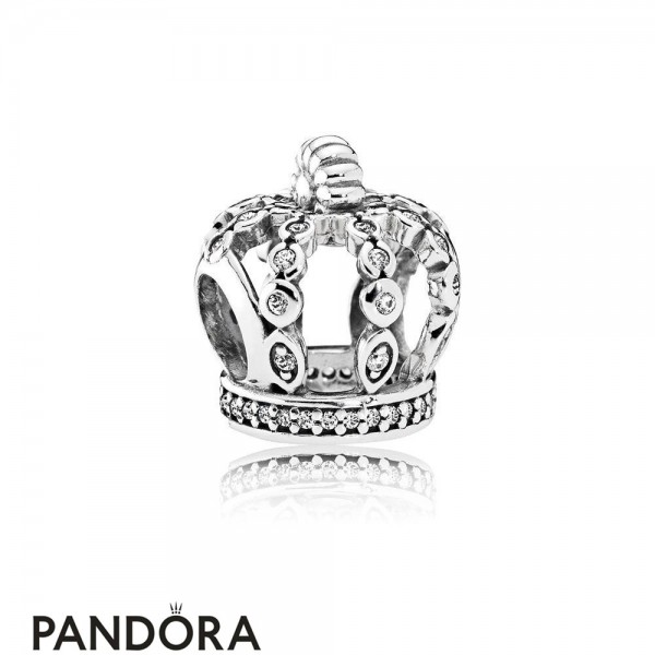 Pandora Jewellery Fairy Tale Charms Fairytale Crown Charm Clear Cz