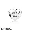 Pandora Jewellery Family Charms Baby Boy Charm Blue Cz