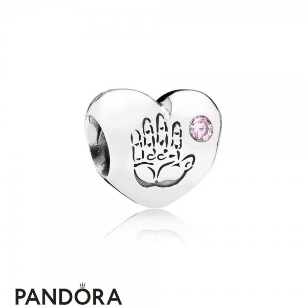 Pandora Jewellery Family Charms Baby Girl Charm Pink Cz