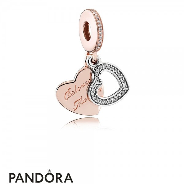 Pandora Jewellery Family Charms Beloved Mother Charm Pandora Jewellery Rose Clear Cz