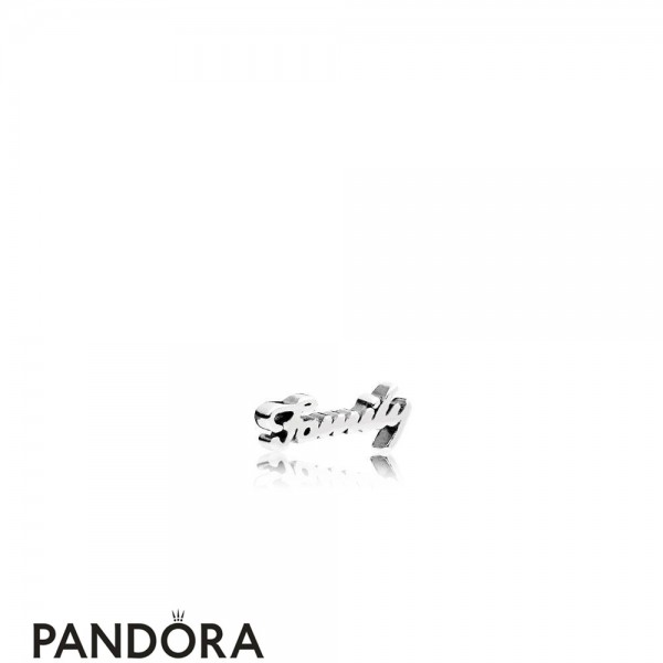 Pandora Jewellery Family Charms Family Script Petite Charm