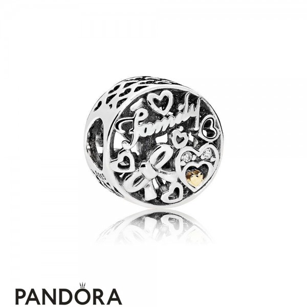 Pandora Jewellery Family Charms Family Tribute Charm