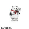 Pandora Jewellery Holidays Charms Christmas Polar Bear Charm Berry Red Enamel