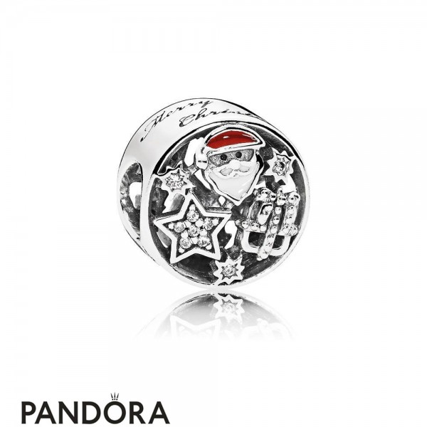 Women's Pandora Jewellery Inspiration Joy Charm Mixed Enamel Clear Cz