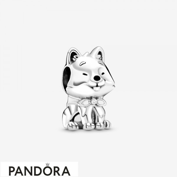 Women's Pandora Jewellery Japanese Akita Inu Dog Charm