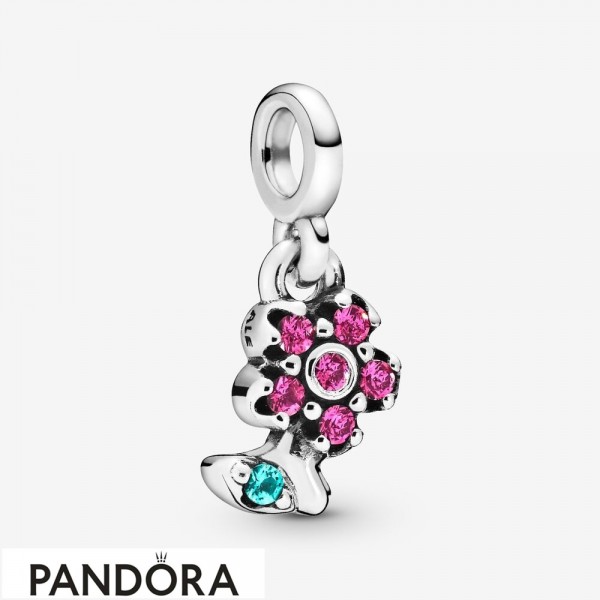 Women's Pandora Jewellery My Pretty Flower Dangle Charm