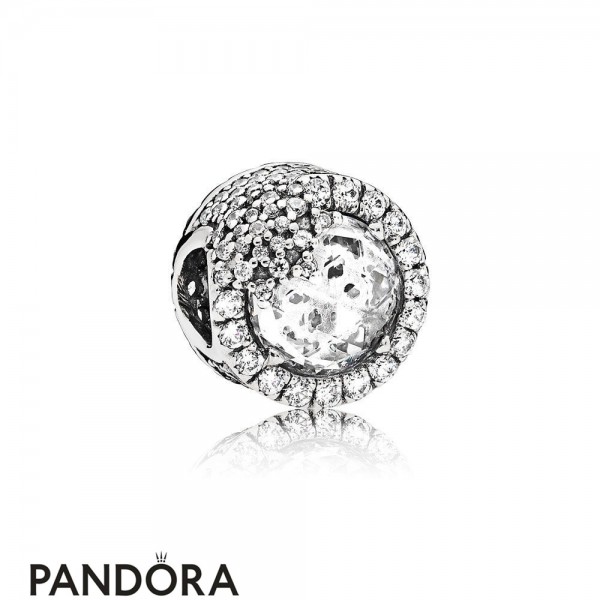Pandora Jewellery Nature Charms Dazzling Snowflake Charm Clear Cz
