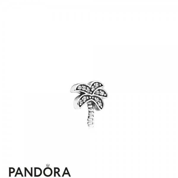 Pandora Jewellery Nature Charms Sparkling Palm Tree Petite Charm