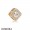 Pandora Jewellery Passions Charms Chic Glamour Geometric Radiance Charm 14K Gold Clear Cz