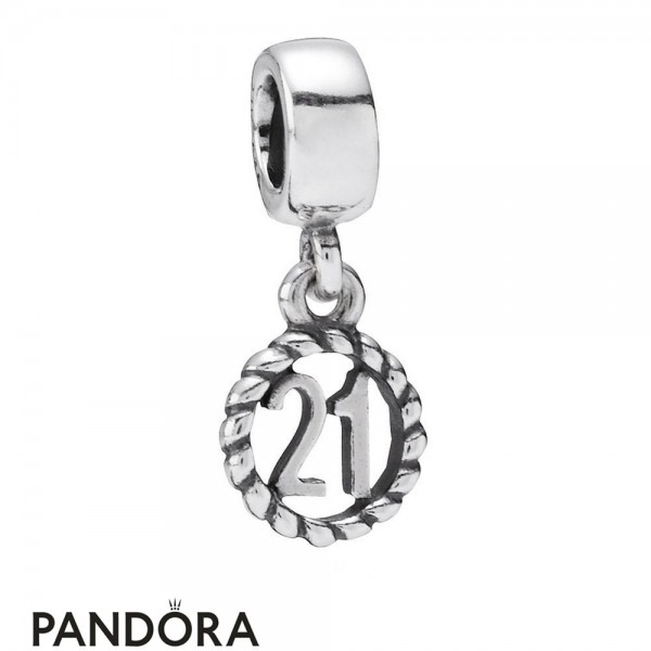 Pandora Jewellery Pendant Charms 21St Birthday Pendant Charm