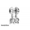 Pandora Jewellery Pendant Charms Best Friends Forever Butterfly Two Part Charm