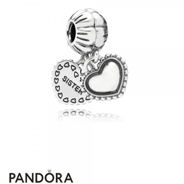 Pandora Jewellery Pendant Charms My Special Sister Two Part Pendant Charm