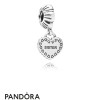 Pandora Jewellery Pendant Charms My Special Sister Two Part Pendant Charm