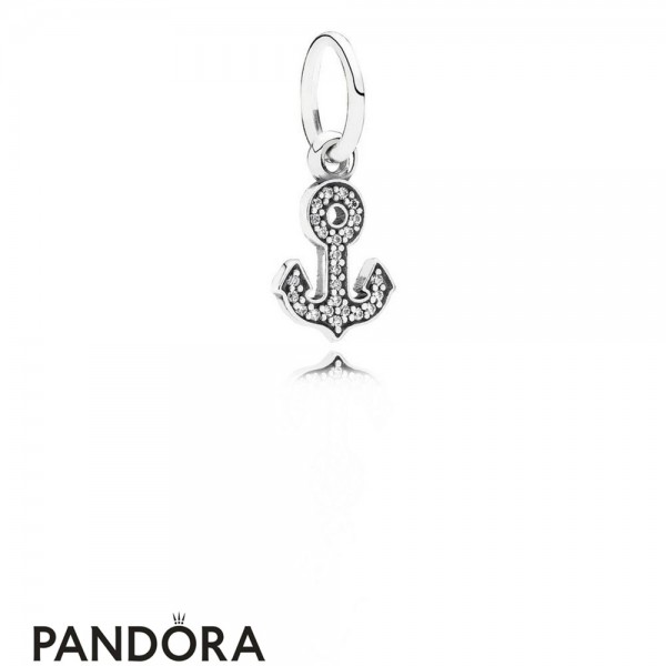 Pandora Jewellery Pendant Charms Symbol Of Stability Pendant Charm Clear Cz