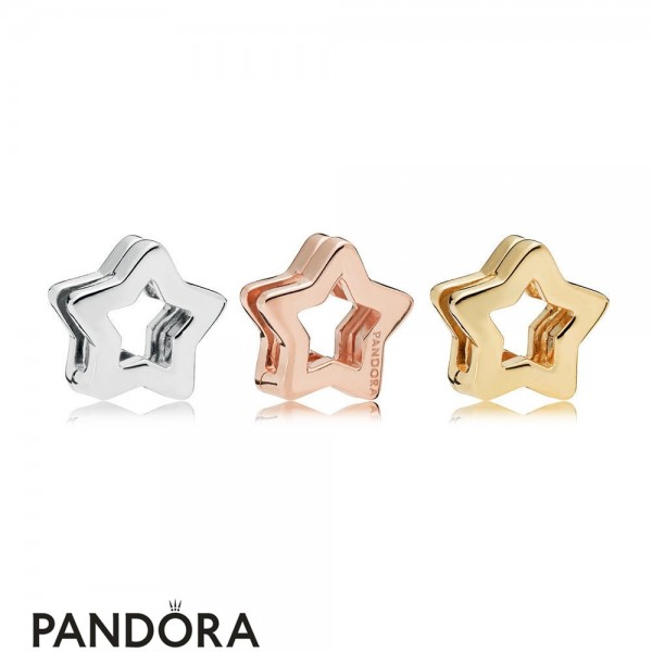 Pandora Jewellery Reflexions Star Clip Charms Set