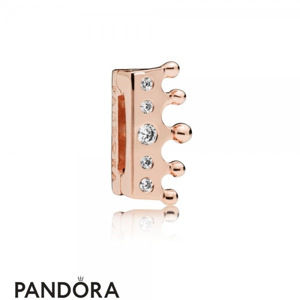 Pandora Jewellery Rose Reflexions Crown Clip Charm