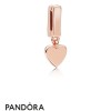 Pandora Jewellery Rose Reflexions Floating Heart Clip Charm