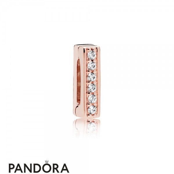 Pandora Jewellery Rose Reflexions Timeless Sparkle Clip Charm