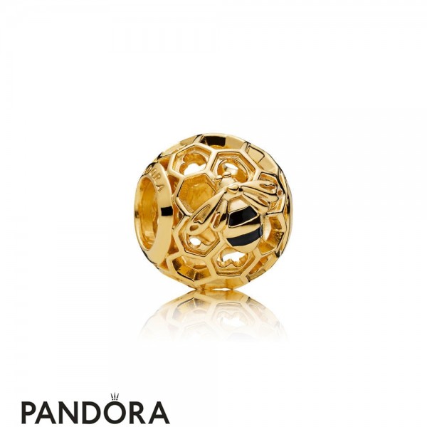 Pandora Jewellery Shine Honeybee Charm