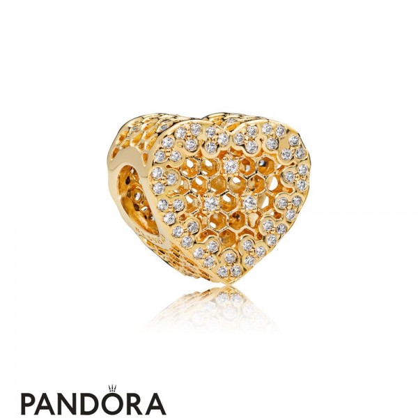 Pandora Jewellery Shine Honeycomb Lace Charm