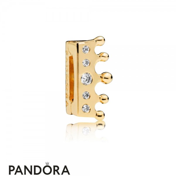 Pandora Jewellery Shine Reflexions Crown Clip Charm