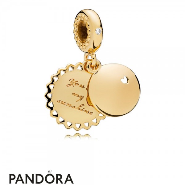 Pandora Jewellery Shine You Are My Sunshine Hanging Charm