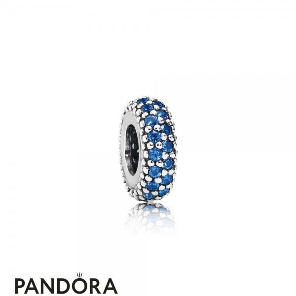 Pandora Jewellery Spacers Charms Inspiration Within Spacer Blue Crystal