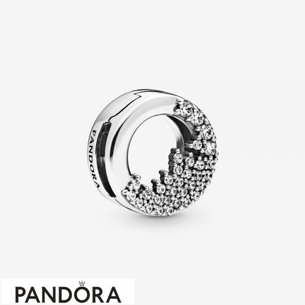 Women's Pandora Jewellery Sparkling Icicles Clip Charm