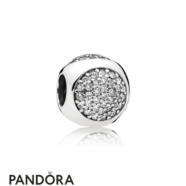 Pandora Jewellery Sparkling Paves Charms Dazzling Droplet Charm Clear Cz