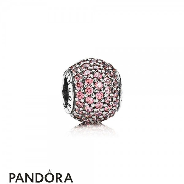 Pandora Jewellery Sparkling Paves Charms Pave Lights Charm Fancy Pink Cz