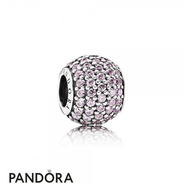 Pandora Jewellery Sparkling Paves Charms Pave Lights Charm Pink Cz