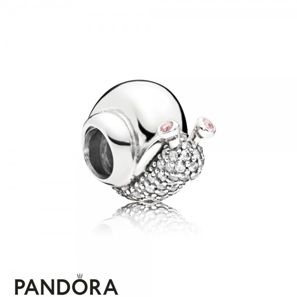 Women's Pandora Jewellery Sparkling Snail Charm