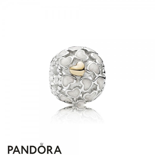 Pandora Jewellery Symbols Of Love Charms Abundance Of Love Charm Silver Enamel